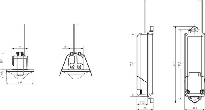 Image du produit Theben thePiccola P360-100 DE WH (4 m)