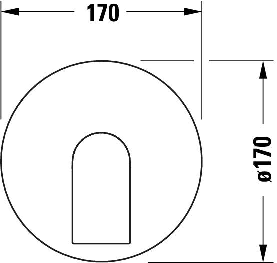 Produktbild Duravit Gebrauchsfertiges Set Tulum EH Brausebatterie Unterputz schwarz matt
