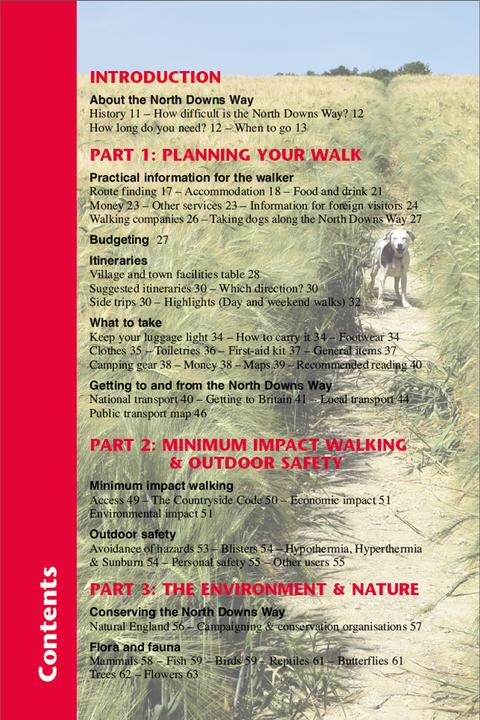 Actual product image North Downs Way Trailblazer Walking Guide 3e