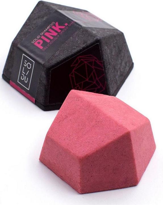 Actual product image Solidu Shampoo Bar Pink (Solid shampoo, 65 g)