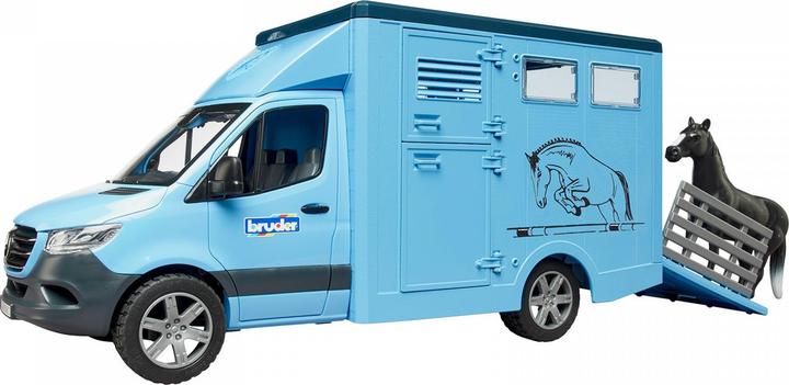 Immagine prodotto Bruder MB Sprinter trasporto animali con 1 cavallo