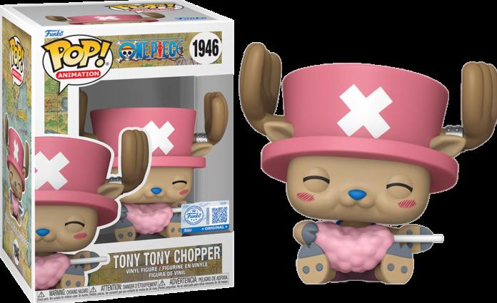 Produktbild Funko One Piece POP! Animation Vinyl Figur Tony Chopper with Cotton Candy heo Exclusive 9 cm