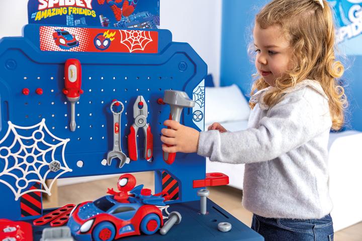 Produktbild Smoby Spidey Werkbank mit Sprungschanze