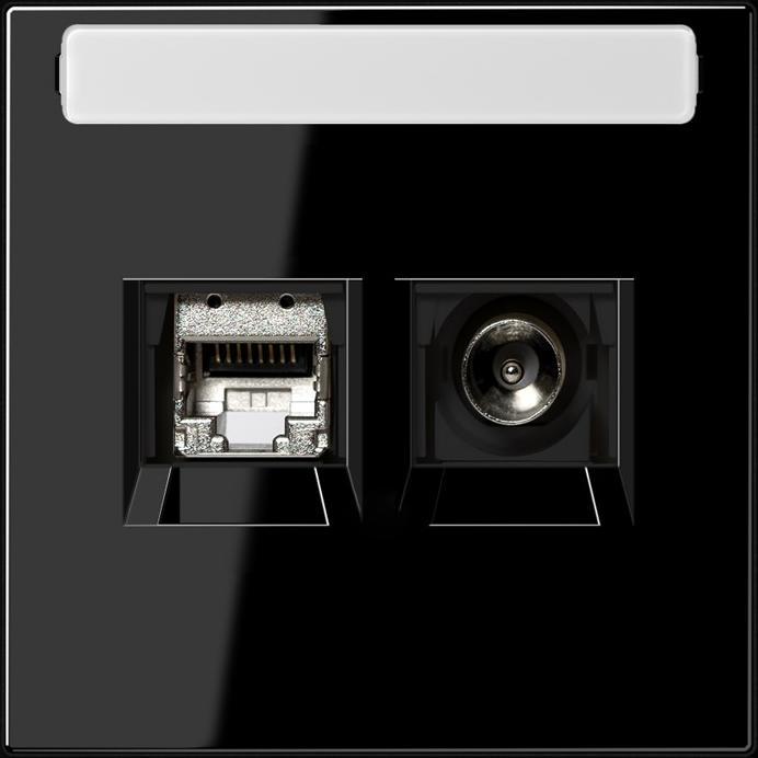 JUNG MMDLS4521SW Smart-TV-Anschlussdose (MMDLS4521SW)
