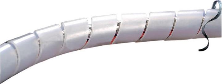 Produktbild HellermannTyton Spiralumwicklung Naturfarbe, 1,5mm (Kabelspiralschlauch, 3000 cm)