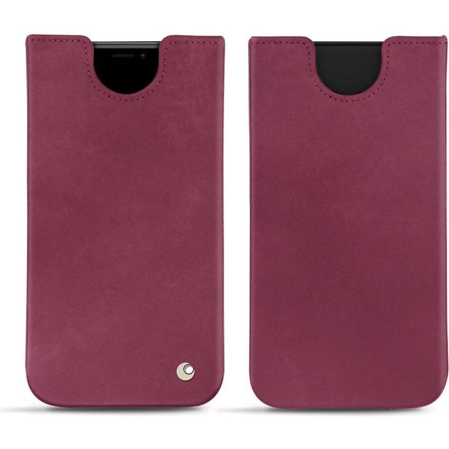 Noreve Lederschutzhülle (Apple iPhone XR), Smartphone Hülle, Violett