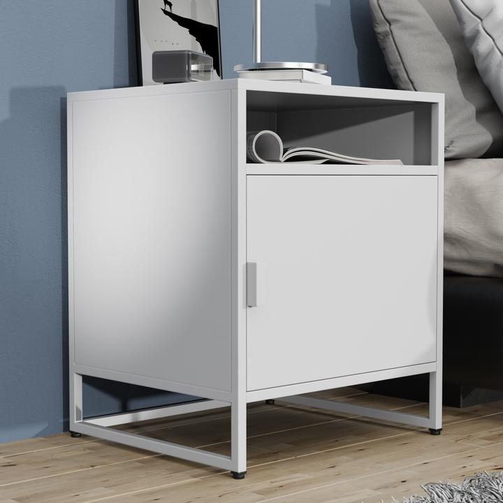 Produktbild VCM Metall Nachttisch Beistelltisch Flokas L (55 x 45 x 40 cm)
