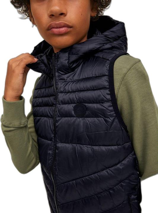 Immagine prodotto Jack & Jones Junior Gilet con cappuccio foderato per ragazzi (128)