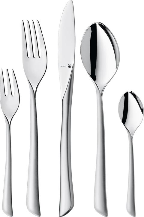 Produktbild WMF Löffel Tafellöffel Menülöffel Essbesteck Virginia Edelstahl 18/10 matt (1 Stück, Löffel)