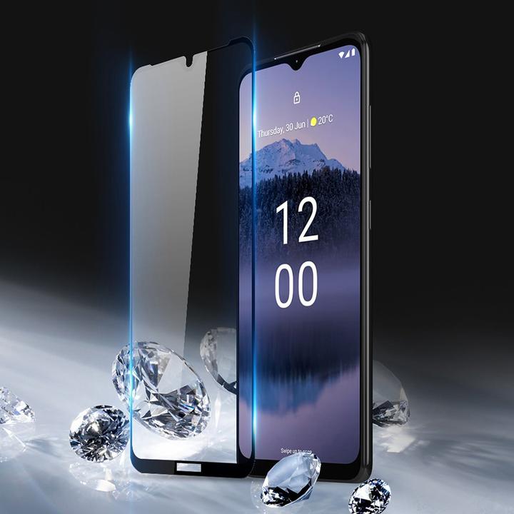 Actual product image Dux Ducis 10D Tempered Glass Tempered Glass For Nokia G11 Plus 9H With Black Frame (1 pcs., Nokia G11 Plus)