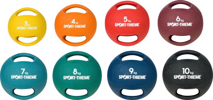 Produktbild Sport-Thieme Medizinball mit Griff (10 kg, 280 mm)