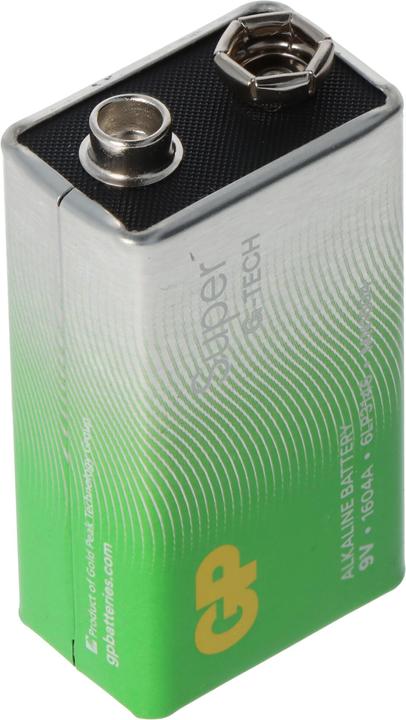 Produktbild GP Batteries 9V Batterie GP Alkaline Super 9V 8 Stück (8 Stk., 9V Block)