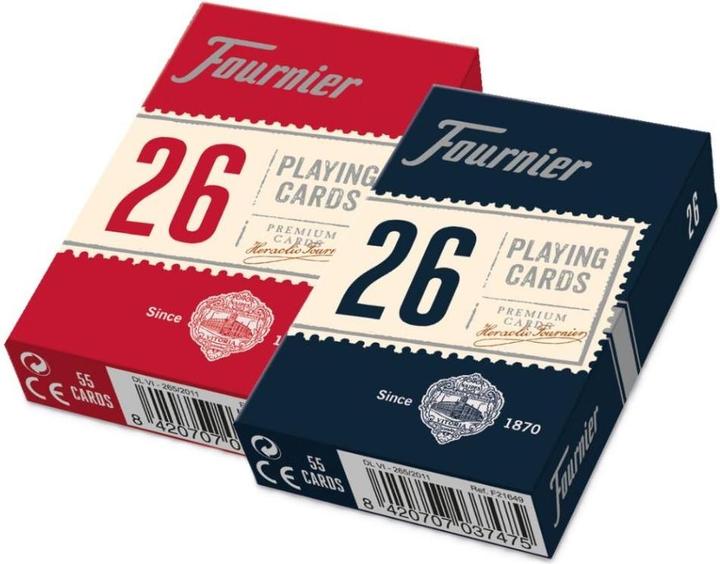 Actual product image O. Fournier Karten Nr. 26 – FOURNIER-Brücke