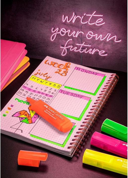 Image du produit Magni Surligneur TL 46 Neon GenZ Étui de 4 pièces (4x)