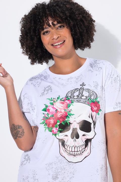 Actual product image Angel of Style T-Shirt, oversized, Totenkopf (42)