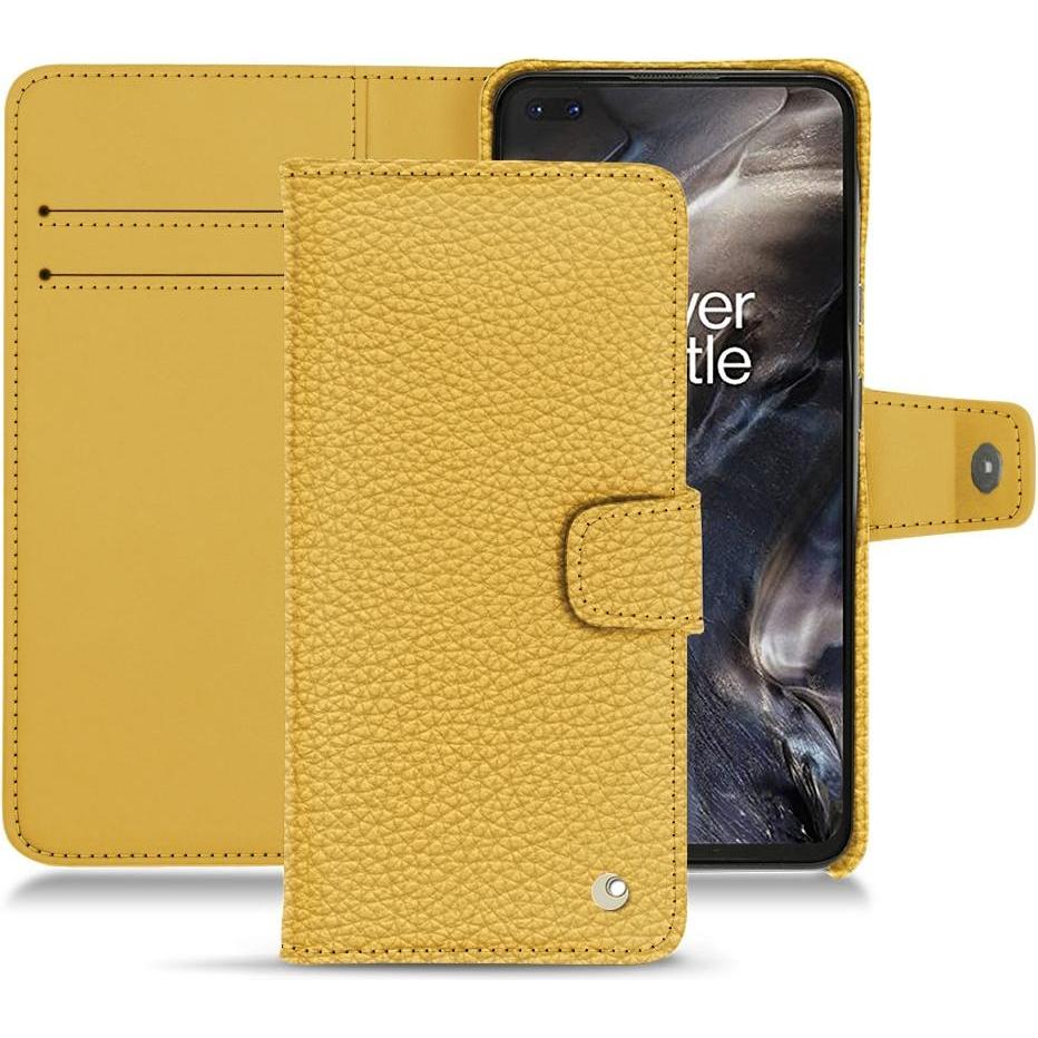 Thumbnail - Noreve Lederschutzhülle Wallet (OnePlus Nord), Smartphone Hülle, Orange