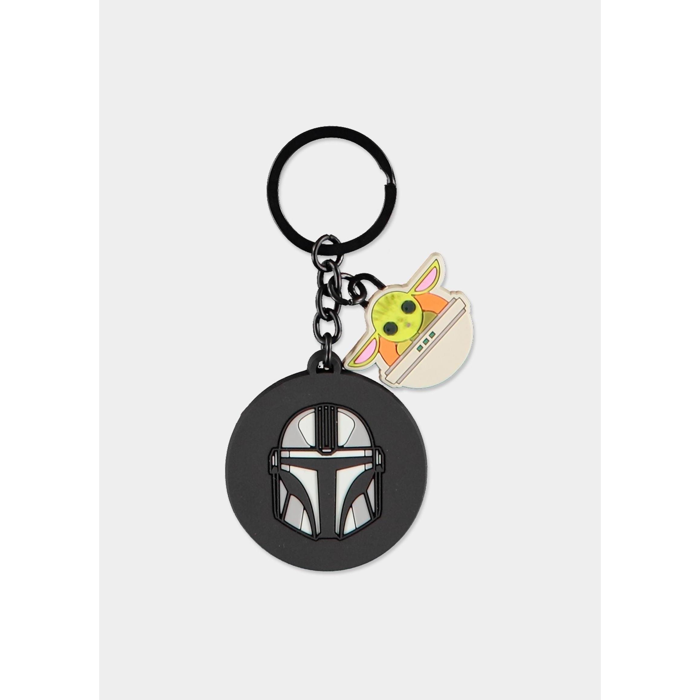 Thumbnail - The Mandalorian, Herren, Schlüsselanhänger, Rubber Keychain, Mehrfarbig