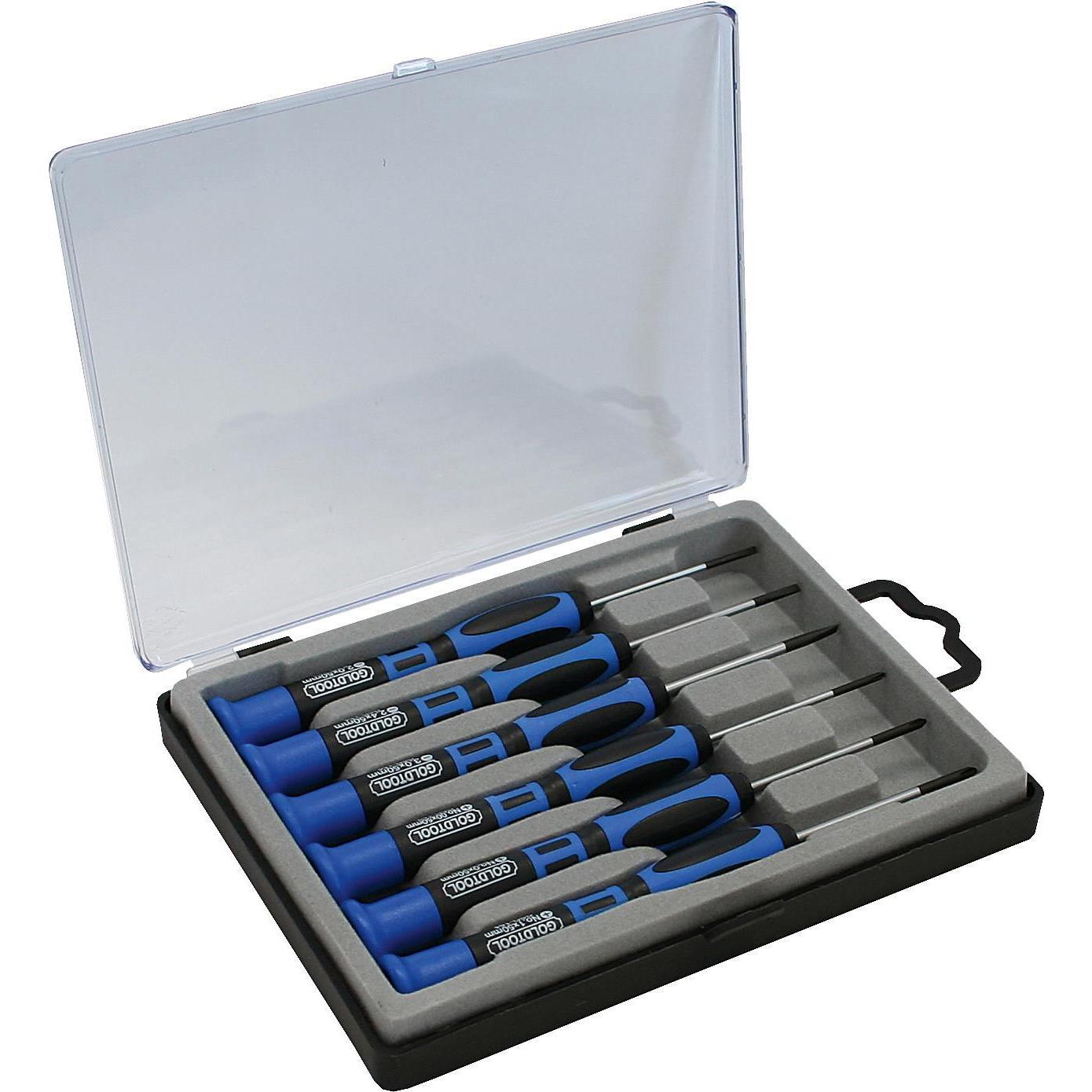 InLine Elektronik Präzisions-Schraubendreher-Set, 6-teilig, PC Komponenten Werkzeug