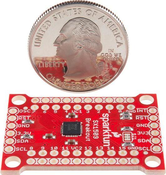 Actual product image SparkFun I/O Expander Breakout mit 16 Ausgängen, SX1509 (Sensor)