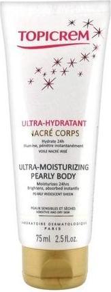 Image du produit Topicrem Ultra-Moisturizing Pearly Body nawilżający krem do ciała 75ml (Crème pour le corps, 75 ml)