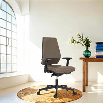 Produktbild Powerton ERGO SIMA Ergonomischer Bürostuhl, Grau (43 - 51 cm)