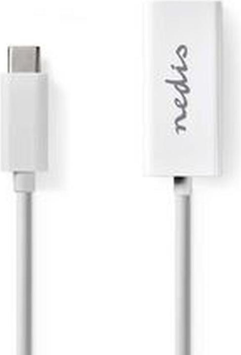 Actual product image Nedis Adapter cable USB type C type C plug - RJ45 (8 pieces) (RJ45, 20 cm)