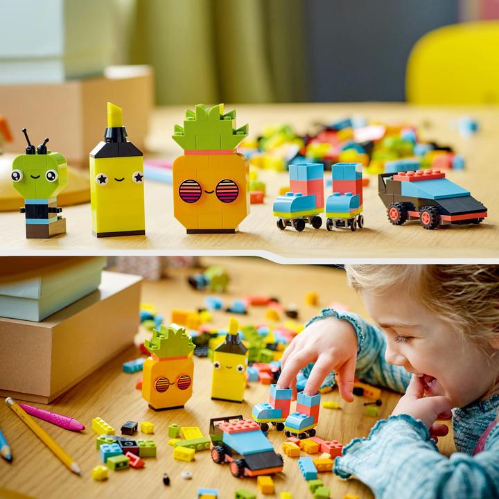 Produktbild LEGO Creator Kreativer Neonspass (11027, LEGO Classic)