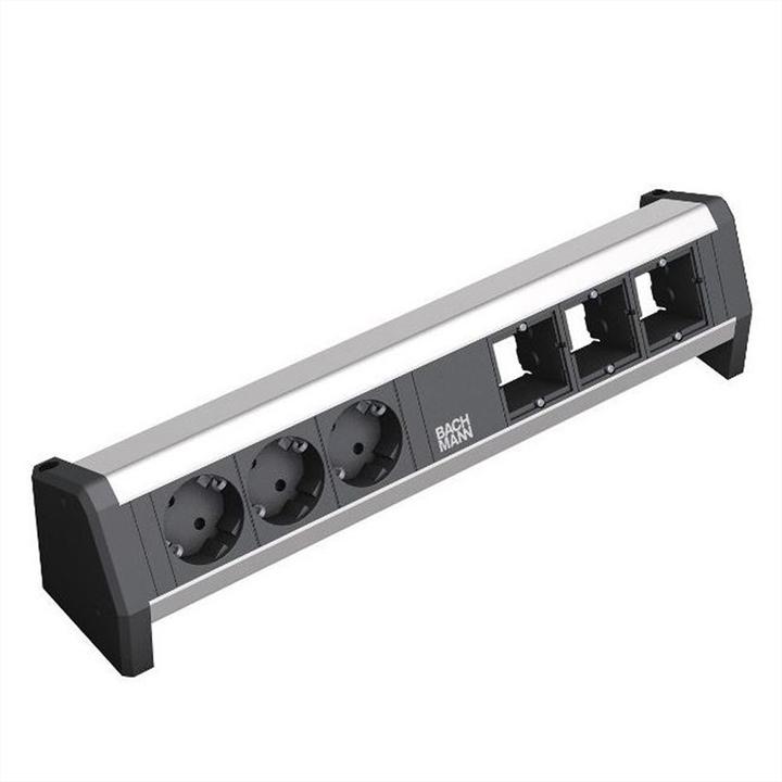 Actual product image Bachmann DESK extension cord (3x, CEE 7/3)