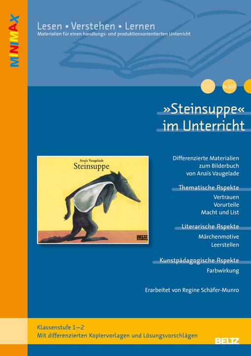 Produktbild »Steinsuppe« von Anaïs Vaugelade (Deutsch, Regine Schäfer-Munro, 2012)