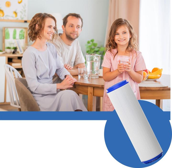 Actual product image Naturewater 10Inch – 254mm 5µ Activated Carbon Granular Filter Insert UDF-10A