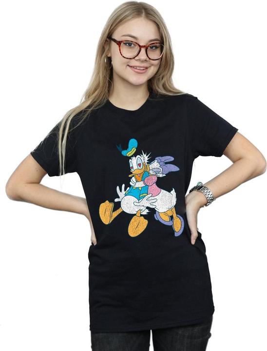 Image du produit Disney - T-shirt DONALD AND DAISY DUCK KISS - Femme (L)