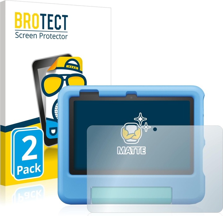 Productafbeelding BROTECT Antireflecterende schermbeschermer mat (2 Stuk, Fire 7 Kids 2022)