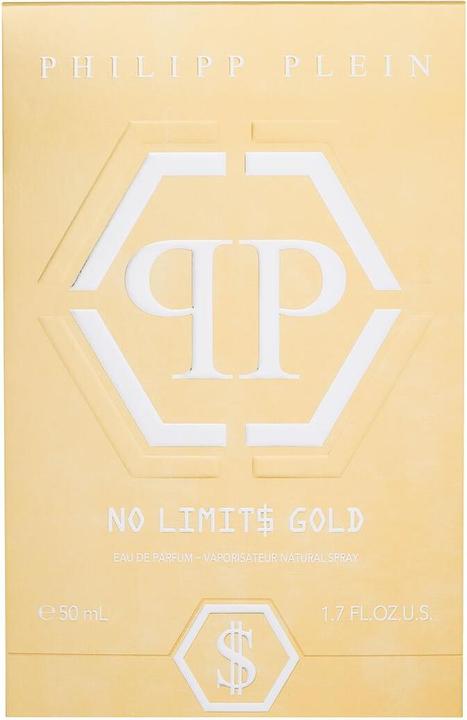 Actual product image Philipp Plein No Limit$ Gold Eau de Parfum Vapo 50 ml (Eau de parfum, 50 ml)