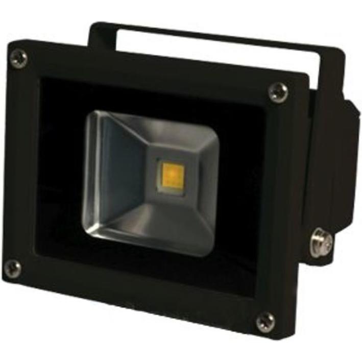 Synergy 21, Arbeitsleuchte, LED Spot Outdoor Baustrahler 10W schwarzes Gehäuse grün V2 (900 lm)
