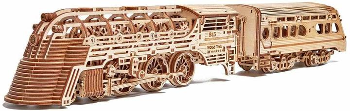 Wood Trick Atlantic Express Train 3D wooden construction kit