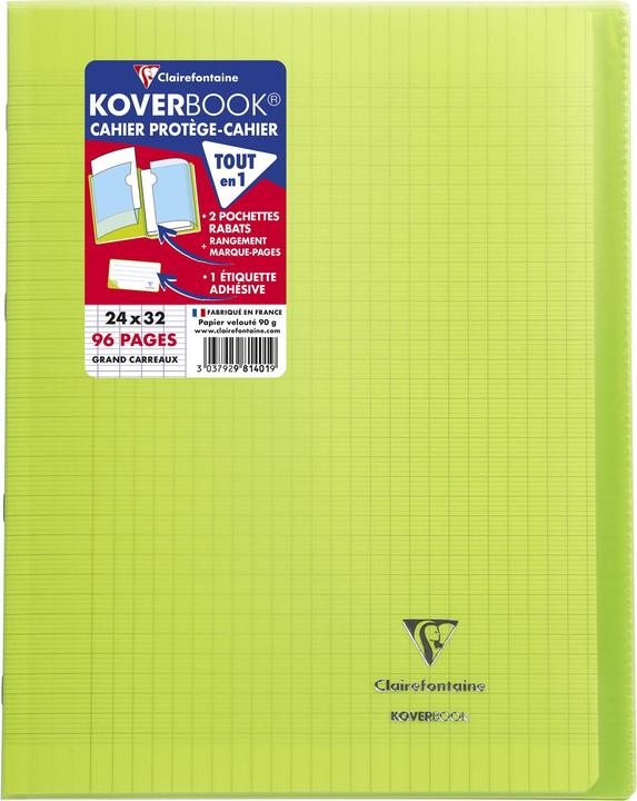 Produktbild Clairefontaine KOVERBOOK - Heft (A4+, Speziallineatur)