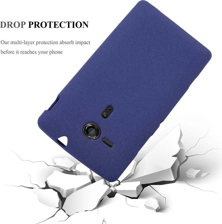 Produktbild Cadorabo TPU Frosted Cover (Sony Xperia SP)