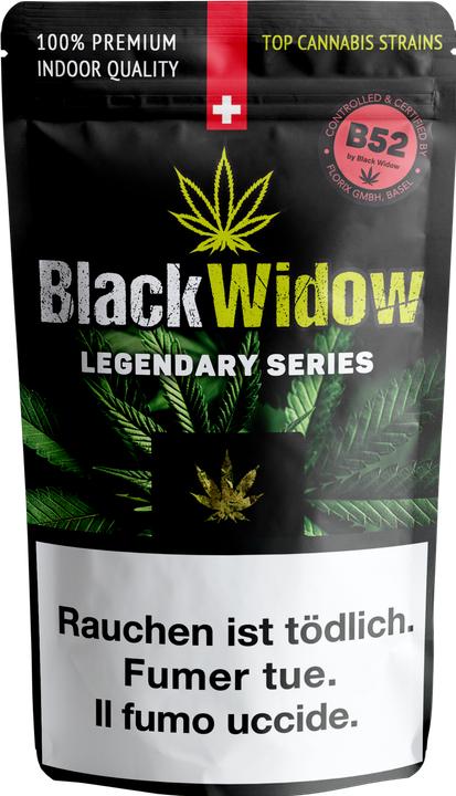 Image du produit Black Widow Legendary Series 2g - B52 (2 g, Intérieur)
