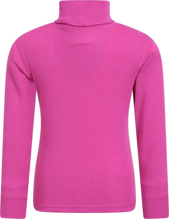 Actual product image Mountain Warehouse Childrens/Kids Talus Roll Neck Long-Sleeved Top (128)