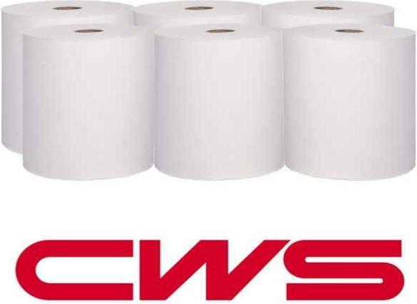 Immagine prodotto CWS Rotoli di asciugamani bianco brillante 21,5 cm x 100 m 6 rotoli/confezione, 100% cellulosa (6 x)