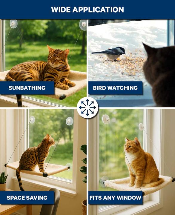 Image du produit Esmée Hamac de fenêtre (Chat)