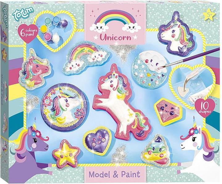Actual product image Totum Unicorn - plaster casting and painting