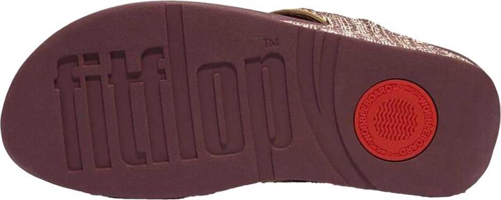 Actual product image Jim Thompson Womens/Ladies Lulu Shimmer Weave Toe Post Sandals (40.5)