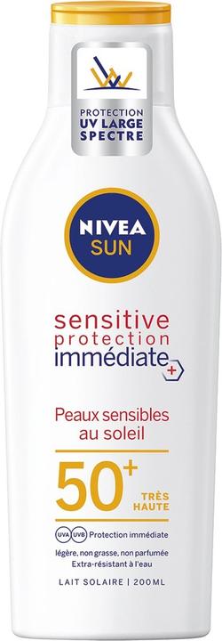 Immagine prodotto NIVEA Latte Sun Sensitive Spf50 (200 ml) (Latte solare, SPF 50, 200 ml)