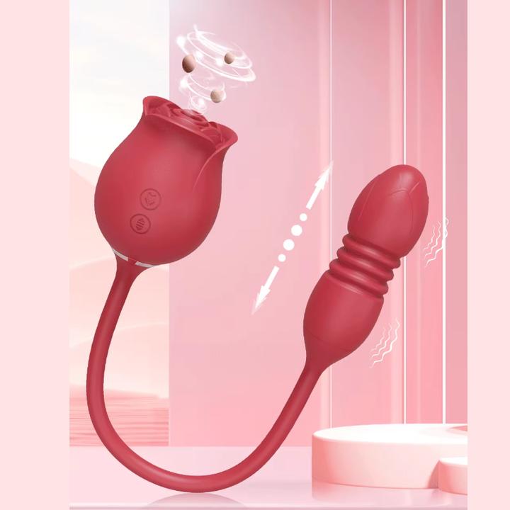 Actual product image Jiuai Dreifach-Stimulationsvibrator