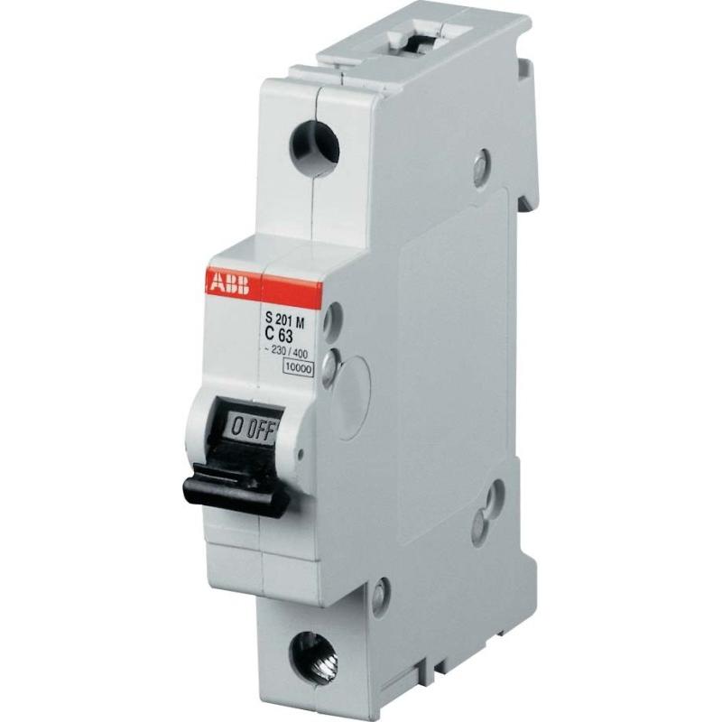 ABB, Schutzschalter, S201M-K6 Sicherungsautomat 6A 1-polig 10kA K-Char
