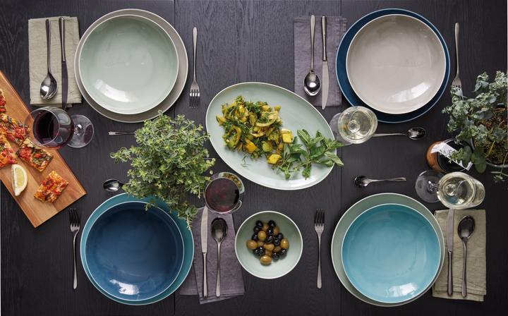 Actual product image Rosenthal Plate 34 cm Loft by Colour - Moss Green