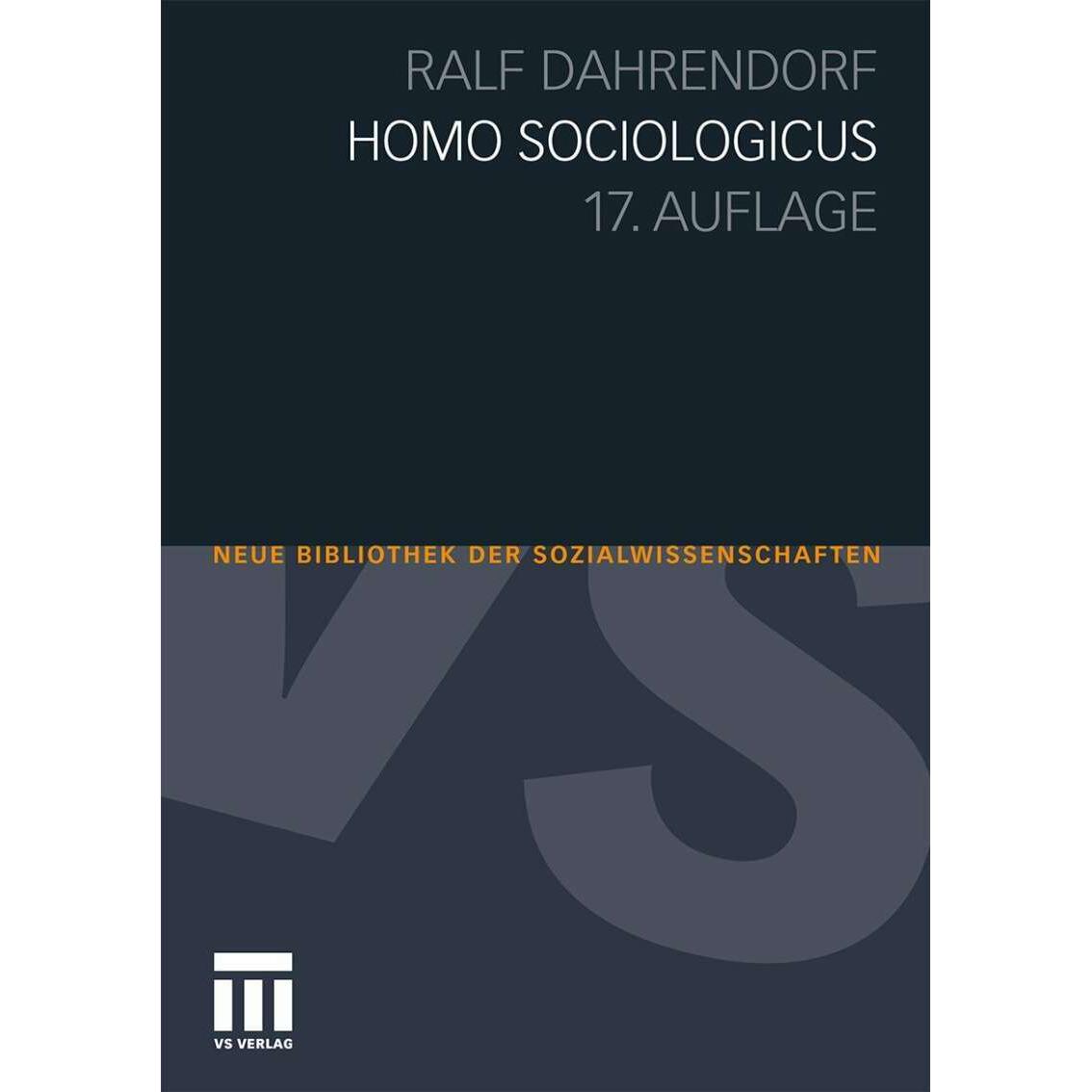 Homo Sociologicus, Fachbücher von Ralf Dahrendorf