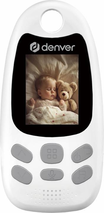 Productafbeelding Denver BC-250 Babycam mit Monitor 2,4 GHz Wit Neu (Video & Audio, 250 m)