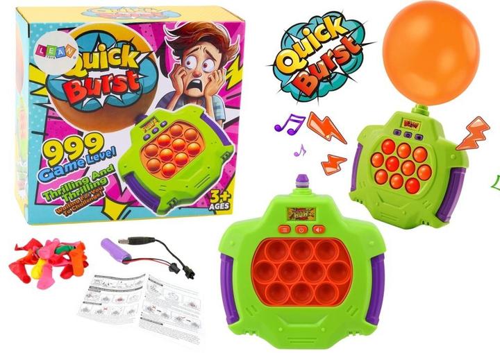 Actual product image Lean Toys Elektronische Pop-It-Konsole mit explodierenden Ballons